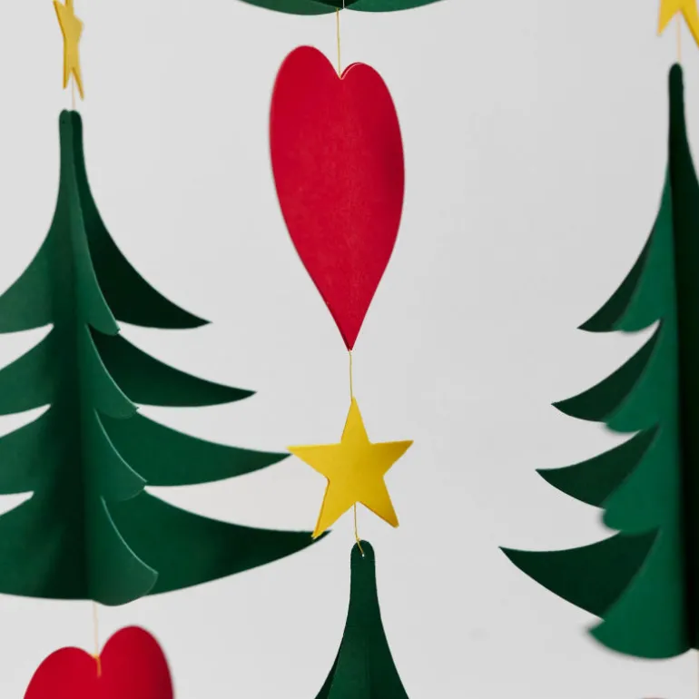 Mobile en papier "Sapins de Noël"<Flensted Mobiles Cheap