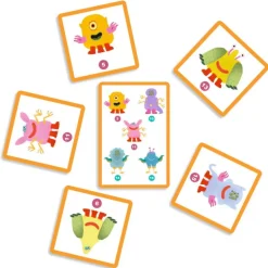 Monstre toi, jeu de cartes 5091<Djeco Store