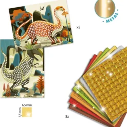 Mosaïques Dinosaures 8899<Djeco Best Sale