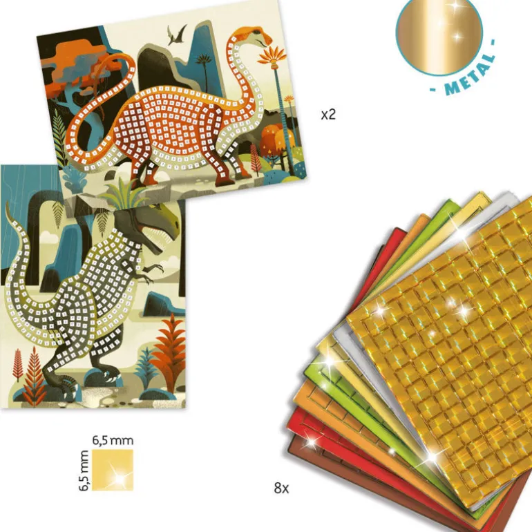 Mosaïques Dinosaures 8899<Djeco Best Sale