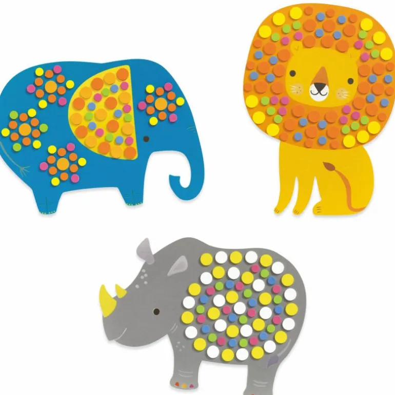 Mosaïques 'Jungle douce' 9097<Djeco Outlet