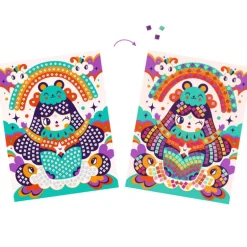 Mosaïques Kokeshis 8904<Djeco Best Sale