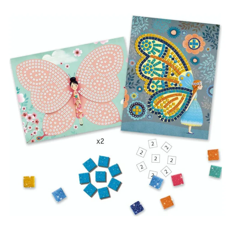 Mosaïques Papillons 8898<Djeco Hot