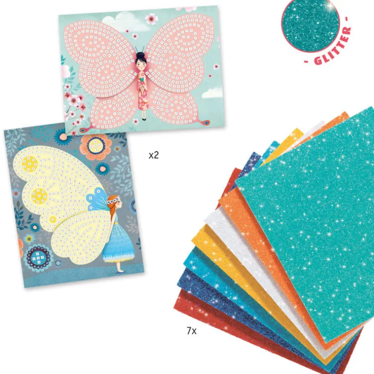 Mosaïques Papillons 8898<Djeco Hot