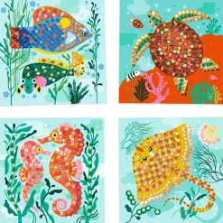 Mosaïques "Caraïbes" Art au numéro 9427<Djeco Best Sale