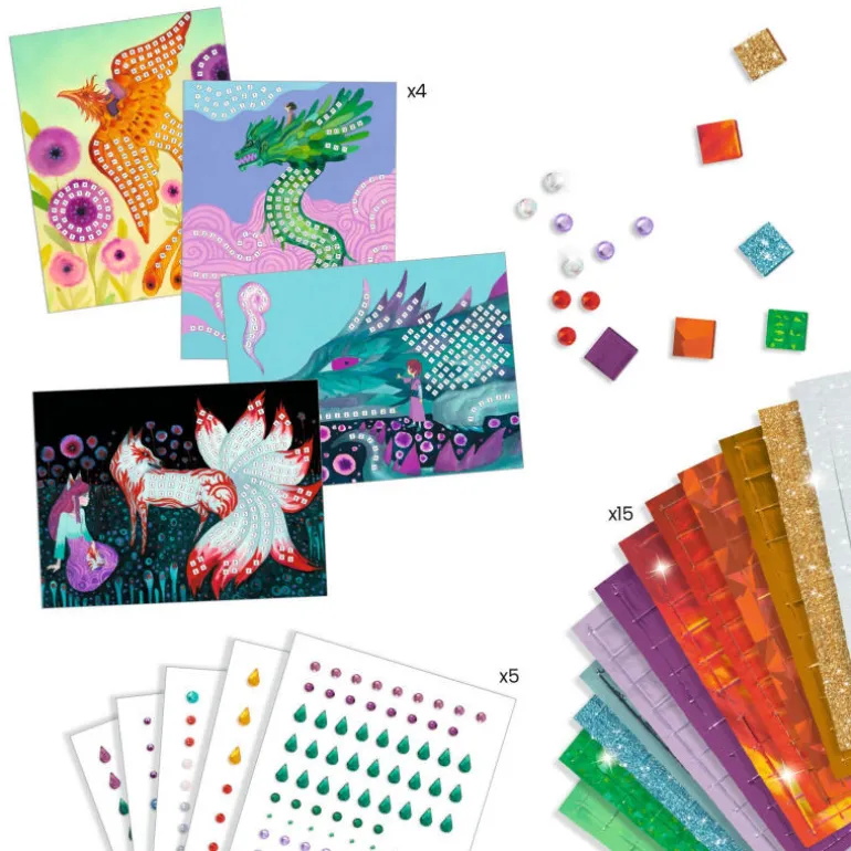 Mosaïques "Créatures légendaires" Art au numéro 9408<Djeco Best
