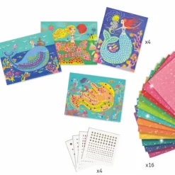 Mosaïques "Le chant des sirènes" Art au numéro 9423<Djeco Best Sale