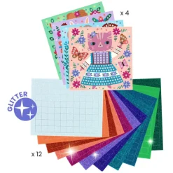 Mosaïques "Lovely pets" Art au numéro 9425<Djeco Flash Sale
