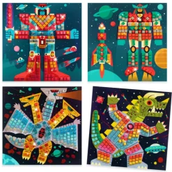 Mosaïques "Space battle" Art au numéro 9424<Djeco Flash Sale
