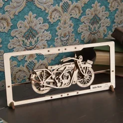 Moto Indie – UGEARS Puzzle 2,5D en bois<UGEARS models Discount