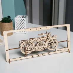 Moto Indie – UGEARS Puzzle 2,5D en bois<UGEARS models Discount