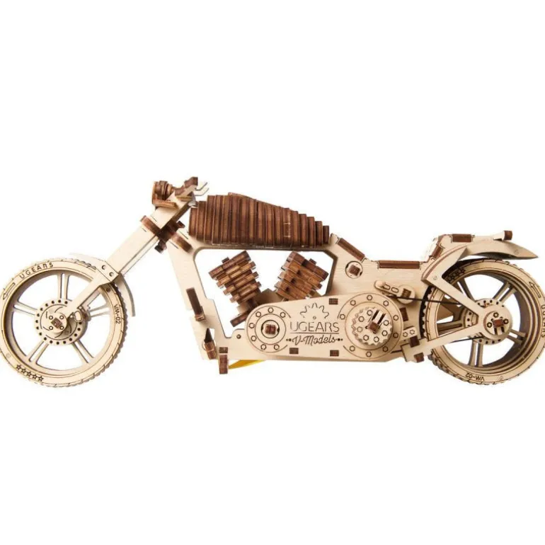 Moto VM-02 – UGEARS Puzzle 3D Mécanique<UGEARS models Flash Sale