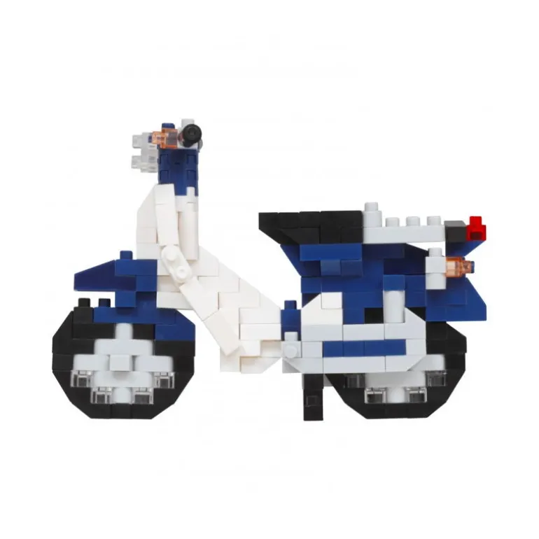 Motocyclette Honda Super Cub 50 bleue<nanoblock Hot