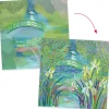 Pastels "Sur l'étang aux Nymphéas" 9384 inspired by Claude Monet<Djeco Discount