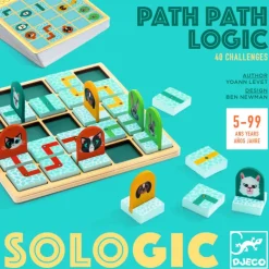PATH PATH LOGIC - Jeu Sologic de 0811<Djeco Sale