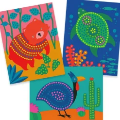 Peinture au bâton 'Pointillisme' 9689<Djeco Discount