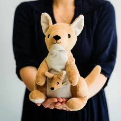 Peluche bouillotte Kangourou Cozy Soframar<WARMIES Store