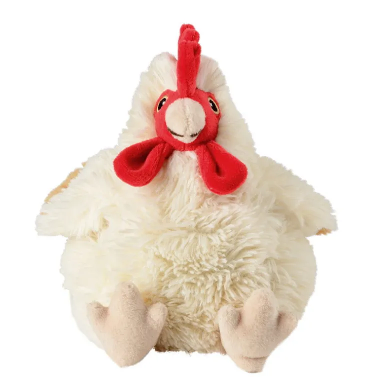 Peluche bouillotte Poule Cozy Soframar<WARMIES Shop