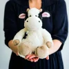 Peluche bouillotte Vache déhoussable Cozy Soframar<WARMIES Cheap