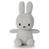 Peluche Miffy en velours côtelé gris clair 24cm<Peluches Miffy & Snoopy Store