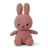 Peluche Miffy en velours côtelé vieux rose 23cm<Peluches Miffy & Snoopy Outlet