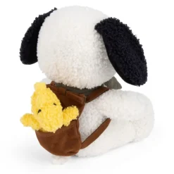 Peluche Snoopy avec Woodstock dans son sac à dos - 17cm<Peluches Miffy & Snoopy New