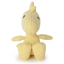 Peluche Woodstock en tissu matelassé jaune - 15cm en boîte cadeau<Peluches Miffy & Snoopy Fashion