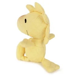 Peluche Woodstock en tissu matelassé jaune - 15cm en boîte cadeau<Peluches Miffy & Snoopy Fashion