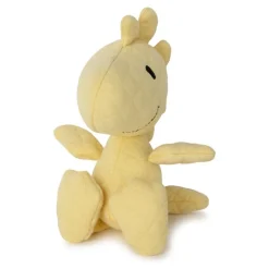 Peluche Woodstock en tissu matelassé jaune - 15cm en boîte cadeau<Peluches Miffy & Snoopy Fashion