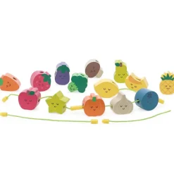 Perles en bois à enfiler "Tutti Frutti" Andy Westface pour 7416<VILAC Best Sale
