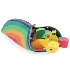 Perles en bois à enfiler "Tutti Frutti" Andy Westface pour 7416<VILAC Best Sale