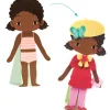 Personnages à habiller en feutrine "S'habiller de douceur" 0086<Djeco Clearance