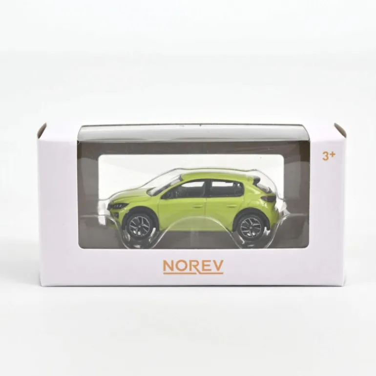 Peugeot 208 jaune 2024, jouet voiture 1/64<NOREV Flash Sale