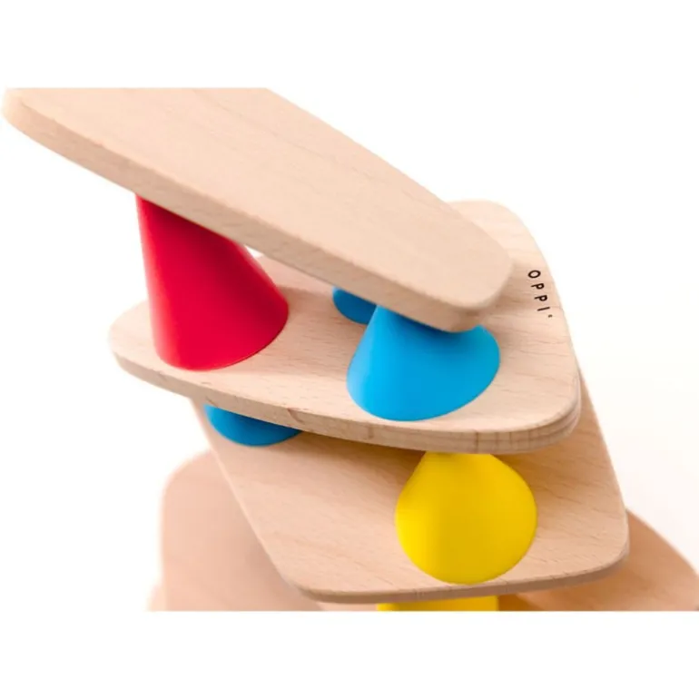 PIKS jeu de construction et d'équilibre - kit education 128 pièces<OPPI Discount