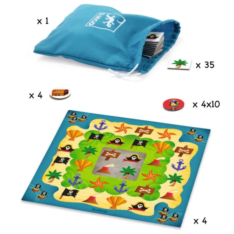 Piratrix, jeu de stratégie 0802<Djeco Discount