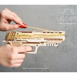 Pistolet Wolf 01 – UGEARS Puzzle 3D Mécanique<UGEARS models Sale