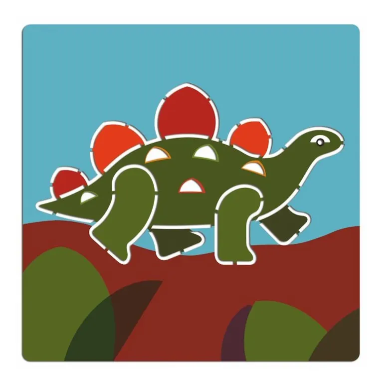Pochoirs Dinosaures, 8863<Djeco Flash Sale
