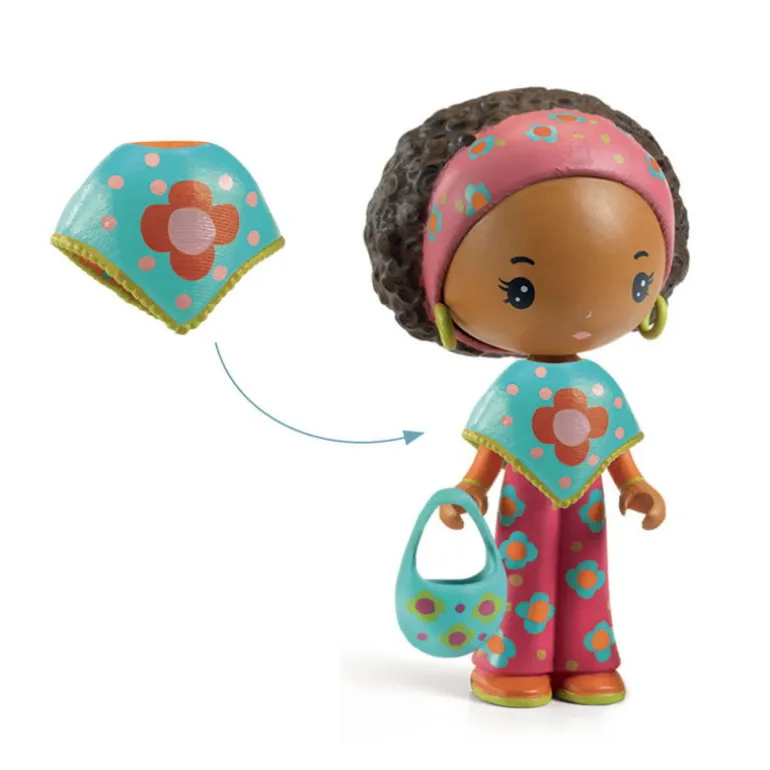 Poppy & Nouky figurine tinyly 6957<Djeco Best Sale