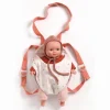 Porte bébé 'Lavender' accessoire pour poupée POMEA de 7812<Djeco Online