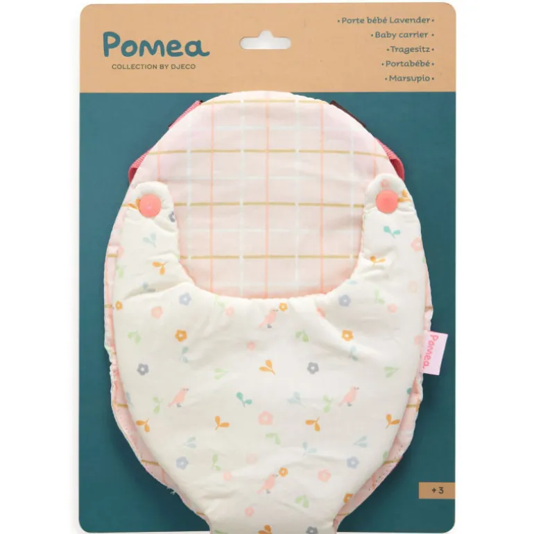 Porte bébé 'Lavender' accessoire pour poupée POMEA de 7812<Djeco Online