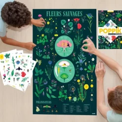 Poster en stickers "Botanique"<POPPIK Hot