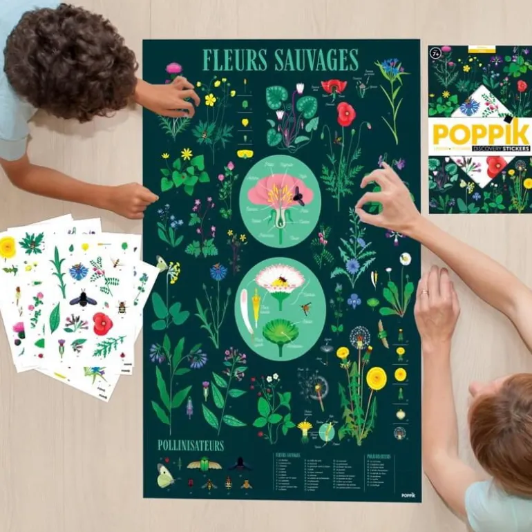 Poster en stickers "Botanique"<POPPIK Hot