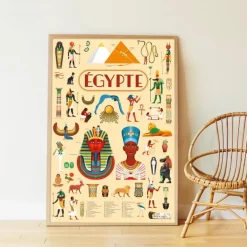 Poster en stickers "Egypte antique"<POPPIK Store