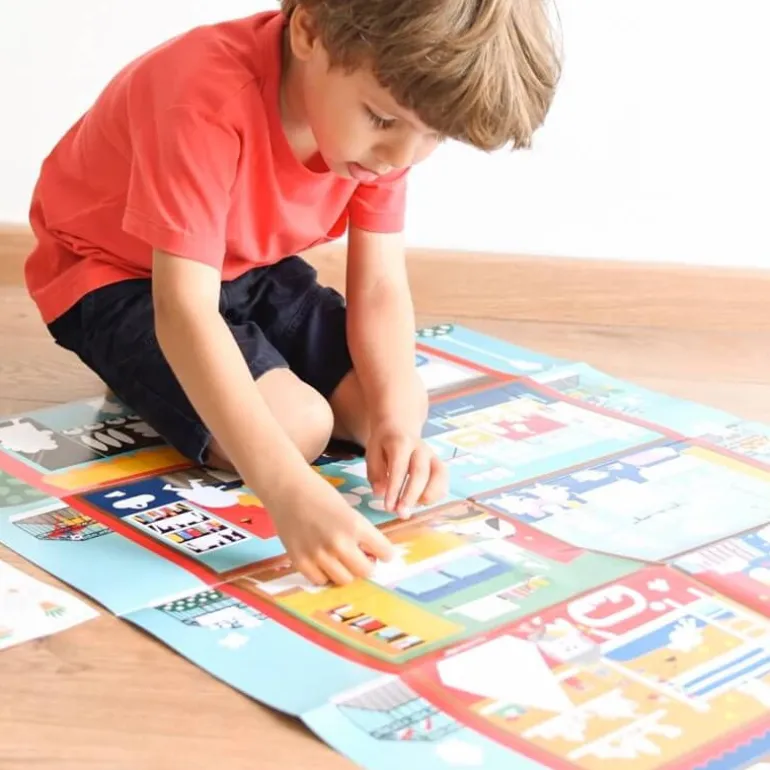 Poster en stickers "La maison de Graou"<POPPIK Outlet