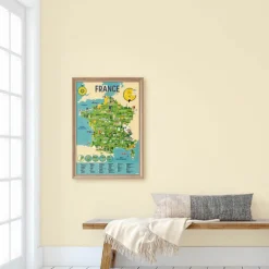 Poster en stickers "La France"<POPPIK Fashion