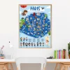 Poster en stickers "Paris"<POPPIK Sale