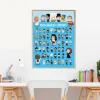 Poster en stickers "Personnages célèbres"<POPPIK Clearance