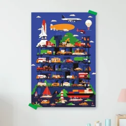 Poster en stickers "Véhicules"<POPPIK New