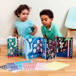 Poster mosaïque avec des gommettes "Jungle"<POPPIK Clearance