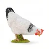 Poule blanche picorant 51160<Papo New